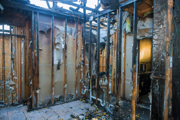 Professional Emergency Fire Cleanup technician working in Hatfield, PA